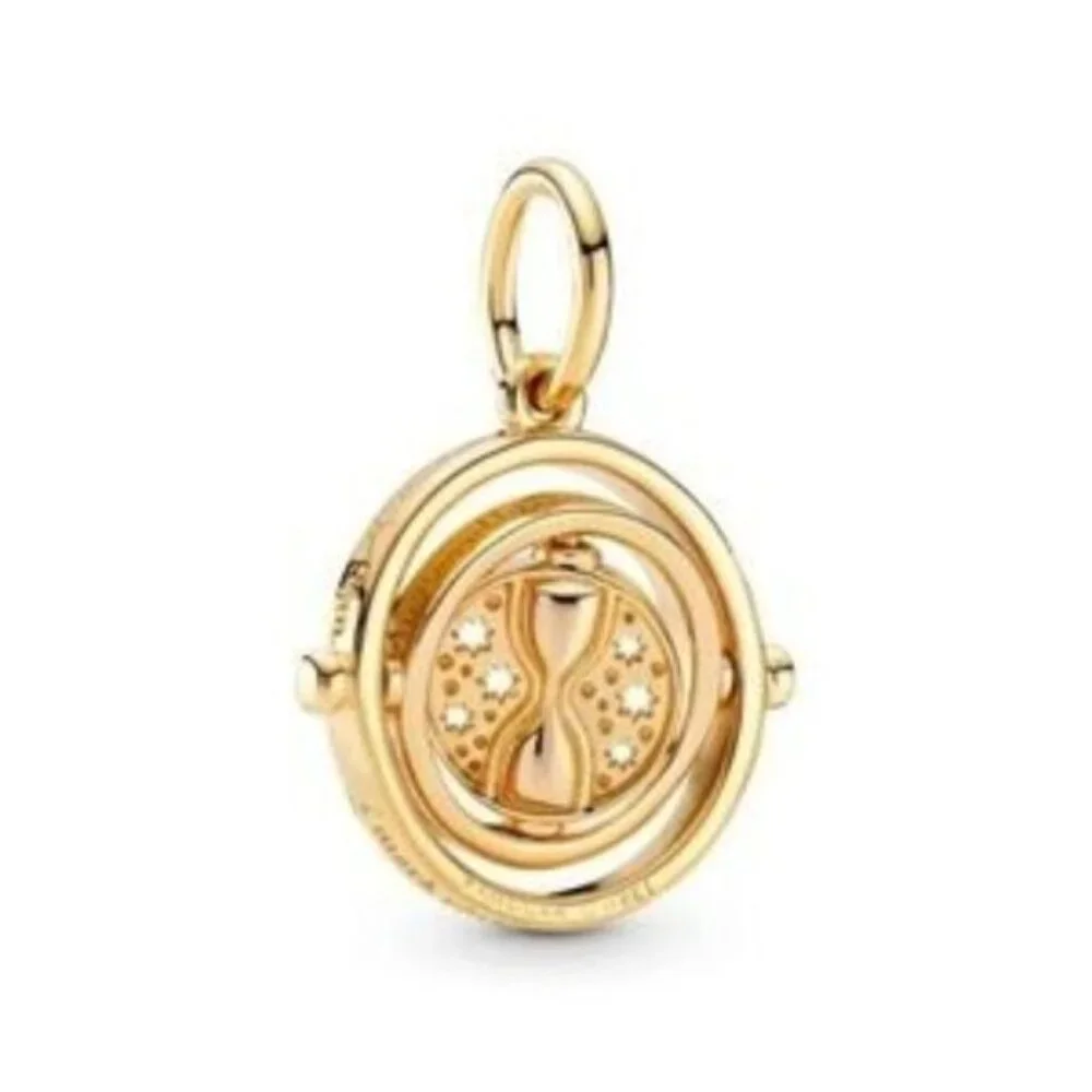 Pandora Harry Potter, Spinning Time Turner Pendant, Gold-Plated